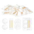 30 twoworld Travel Cotton Swabs Set Portable,Vanity Kit Travel