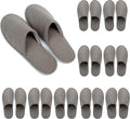 OSTADARRA 6-10 Pairs Spa Slippers, Non Slip Disposable Slippers For Guest